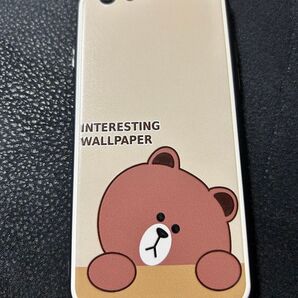 LINE FRIENDS. BROWN iPhoneケース 7 8