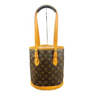 【KF2186】LOUIS VUITTON トートバッグ バケットPM プチ バケット モノグラム M42238 ルイヴィトン 