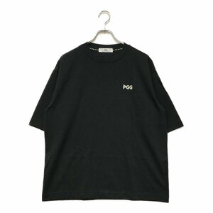 coco★パーリーゲイツ★PGG★2022年モデル★半袖Tシャツ★濃紺★ネイビー★5(L)★中古※レターパックプラス発送可★88825