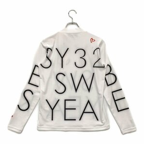 coco★新品★SY32 by SWEET YEARS★長袖ハイネックシャツ★モックネック★白/ホワイト★L※ネコパケ発送可★89196の画像2