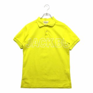 coco★ジャックバニー★パーリーゲイツ★半袖ポロシャツ★黄★イエロー★4(M)★中古※レターパックプラス発送可★89954