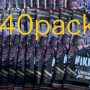 ユニオンアリーナ ブースターパック「勝利の女神：NIKKE」 40パック 新品未開封 メガニケ BOX PACK UNION ARENA ②の画像1