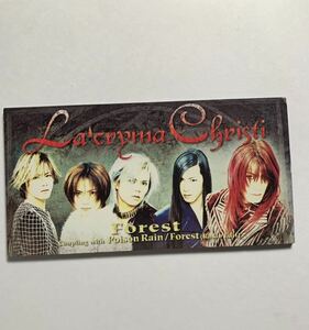 【送料無料】ヴィジュアル系バンドLa'cryma Christi（ラクリマ・クリスティー）CD8㎝シングル「Forest」