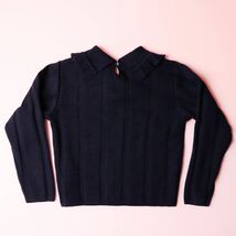 【美品】Courreges クレージュ ヴィンテージ ニットセーター 120 [skuuuキッズ] トップス vintage 子供服_画像4