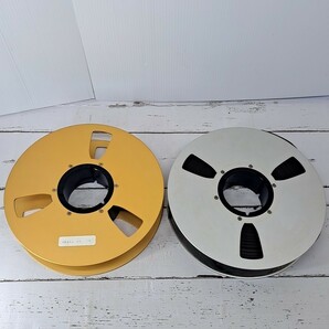 【使用済1本 リールのみ1本 セット】2inch Metal Open Reel Tape Audio Scotch 3M 996 2インチ メタル オープンリール テープ まとめの画像2