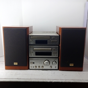 ONKYO オンキヨー システムコンポ C-705TX D-102TX K-505TX A-905TX アンプ スピーカー音出し確認済 現状品