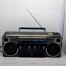 SANYO サンヨー WMR-D6 Wラジカセ 大型ラジカセ FM音出し確認済 FM AM ラジオ カセット 三洋電機 昭和レトロ_画像1