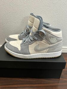 28.0cm US10　Nike Air Jordan 1 Mid SE Coconut Milk ナイキ　ジョーダン スニーカー