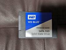 ★☆WD BLUE SSD 250GB 3D NAND SATA Solid State Drive WDS250G2B0A 中古品☆★_画像1