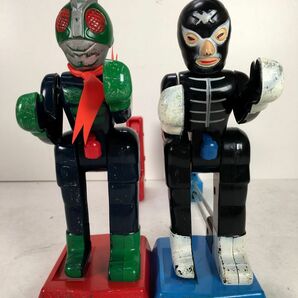 ○【同梱B】【中古】TAKARA/旧タカラ 仮面ライダー キックファイトゲーム 昭和レトロ レアおもちゃ 現状品 2400031182184の画像4