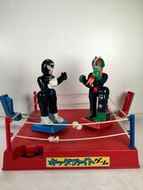 ○【同梱B】【中古】TAKARA/旧タカラ 仮面ライダー キックファイトゲーム 昭和レトロ レアおもちゃ 現状品 2400031182184_画像2