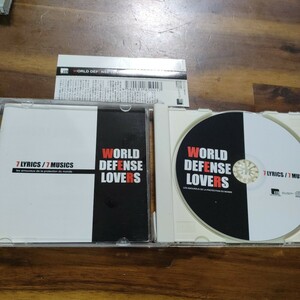 WORLD DEFENSE.LOVERS 7 LYRICS 7 SONGS CD 2004年