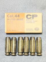 MGC オートマグ AUTO-MAG カートリッジ 【未発火】CAL44 CP-BLK（12×37）_画像1