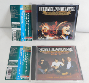 SHM-CD「CCR クリーデンス・クリアウォーター・リヴァイヴァル/クロニクル 2枚セット」限定/グレイテストヒッツ/CHRONICLE/帯付/リバイバル