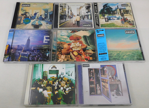 【即決】oasis オアシス アルバム+Whatever[CD]計8枚セット/帯付 国内盤有/Definitely Maybe/MORNING GLORY/Be Here Now/Masterplan/BEST等