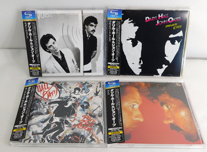 ダリル・ホール&ジョン・オーツ 限定盤[SHM-CD]4枚セット/帯付 リマスター/DARYL HALL JOHN OATES/プライベートアイズ/H2O/ホール＆オーツ