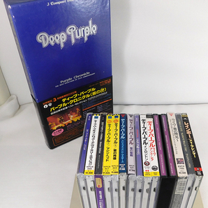 ディープ・パープル Deep Purple 国内盤・輸入盤[CD]アルバム計15枚セット/BOXセット Rainbow含む/帯付き 旧規格 有り/インロック/fireballの画像1