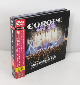 DVD+2CD「ヨーロッパ EUROPE/ファイナル・カウントダウン 30thアニヴァーサリー・ショウ」VIZP-153 レプリカパス付 初回盤/FINAL COUNTDOWN