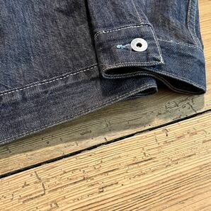 Levis 70501 XL 90s ユーロリーバイス 1ST TYPE デニムジャケット XL 大戦モデル ファースト インディゴ 補強テープの画像5