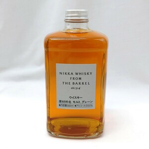 【連絡必須】 ニッカ フロムザバレル モルト グレーン 51% 500ml 酒 ウイスキー アルコール NIKKA hgs99