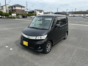 乗って帰れます パレットSW 地デジ ナビ 左パワースライド 車検有 ブラック 黒 