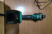 HiKOKI ハイコーキ WH36DC マルチボルト 36V 充電式インパクトドライバ 充電池、充電器付 美品_画像8