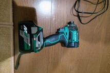 HiKOKI ハイコーキ WH36DC マルチボルト 36V 充電式インパクトドライバ 充電池、充電器付 美品_画像5