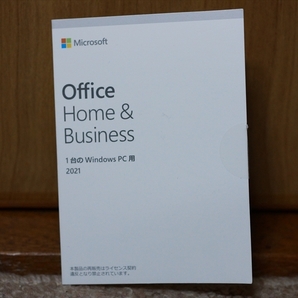 Microsoft Office Home&Business 2021 Windows 日本語 OEM版 【オフィスソフト Word/Excel/Outlook/PowerPoint】の画像1