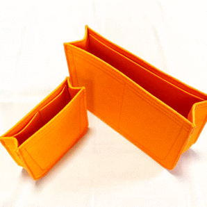 エブリン バッグインバッグ PM オレンジ インナーバッグ 整理 収納 エヴリンの画像6