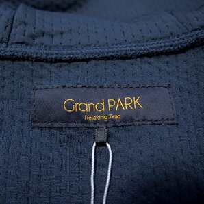 新品 Grand PARK ニコル ジャージー スポーティー フード ブルゾン 48(L) 紺 【J45183】 NICOLE 春秋 メンズ ジャケット カバーオールの画像10
