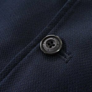 新品 ニコル ハニカム ジャージー コンバーチブル ジャケット 48(L) 紺 【J47516】 NICOLE Selection 春夏 メンズ ブルゾン ストレッチの画像7
