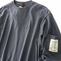 新品 CHUBEI チュウベイ 2024年 春夏 LOOSE FIT ガーデニング 長袖 Tシャツ M 灰 【CH1441130_98】 メンズ カットソー ハリネズミ_画像4