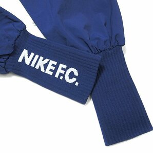 新品 NIKE F.C. ナイキ 裏メッシュ カフ ウーブン パンツ M 青 【P31714】 ナイキフットボール メンズ トレーニングウェア ピステの画像7