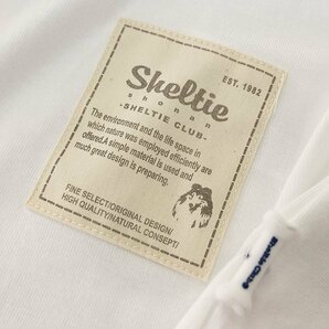 新品 シェルティークラブ 24SS 刺繍 ポケット 長袖 Tシャツ LL 白 【SH1441110_7】 春夏 Sheltie Club クルーネック ロンT カットソーの画像8