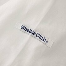 新品 シェルティークラブ 24SS 刺繍 ポケット 長袖 Tシャツ LL 白 【SH1441110_7】 春夏 Sheltie Club クルーネック ロンT カットソー_画像9