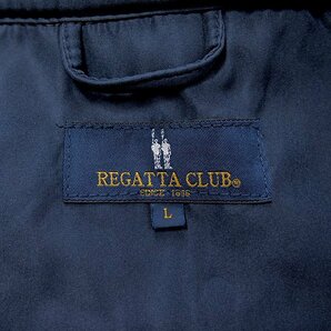 新品 レガッタクラブ 防風 ボンディング スタンド ブルゾン L 【RC85-0001_20】 REGATTA CLUB ジャケット メンズ スポーティー 高密度の画像10
