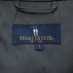 新品 レガッタクラブ 防風 ボンディング スタンド ブルゾン L 黒 【RC85-0001_10】 REGATTA CLUB ジャケット メンズ スポーティー 高密度の画像10