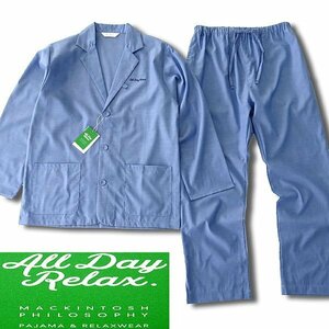  new goods 1.9 ten thousand Macintosh firosofi- made in Japan car n blur - setup pyjamas L blue [J52544] men's spring summer pants piping 