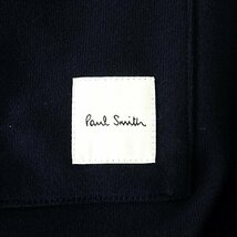 新品 ポールスミス アーティストストライプ 裏毛 スウェット ジョガーパンツ L 紺 【P25206】 Paul Smith メンズ ストレッチ パンツ_画像8