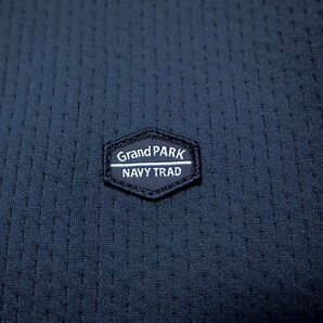 新品 Grand PARK ニコル ジャージー スポーティー フード ブルゾン 46(M) 紺 【J53004】 NICOLE 春秋 メンズ ジャケット カバーオールの画像7