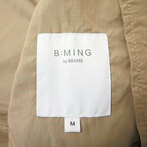 新品 ビームス 超軽量 リップストップ シャンブレー ジャケット M 【J58049】 B:MING by BEAMS 春夏 メンズ サマー ブレザーの画像9