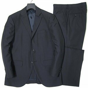  new goods kent ave new made in Japan spring summer step return . wool suit A8 (3L) dark blue [J58638] Kent Ave. men's unlined in the back setup 1 tuck 