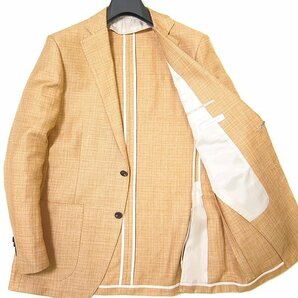 新品 スーツカンパニー イタリア REDA リネン ウール ジャケット A6 (L) 【J59396】 175-6D メンズ ブレザー サマー ツイードの画像3