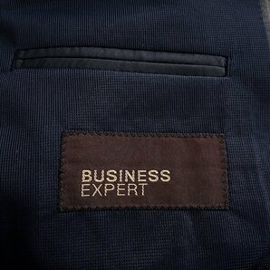 新品 ビジネスエキスパート 春夏 ストライプ スーツ A6 (L) 【J41791】BUSINESS EXPERT 背抜き シングル ウール ストレッチ メンズの画像10