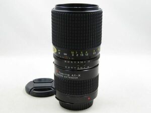 [22045W3]★希少品★TOKINA MF AT-X 90mm F2.5 MACRO Nikon MACRO EXTENDER 付き