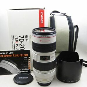 [22117R1]★超極上美品★CANON EF 70-200mm F2.8 L IS USM 元箱付きの画像1