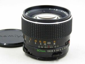 [22170Y3]★完動品★MAMIYA SEKOR C 645 80mm F1.9