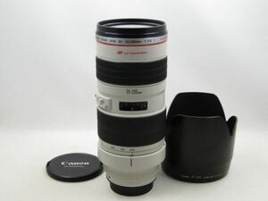 [22189S6]★完動品★CANON EF 70-200mm F2.8 L USM フード・三脚座付き