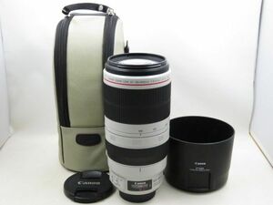 [22225W5]★新品級美観★CANON EF 100-400mm F4.5-5.6 L IS II USM フード・三脚座・ケース付き