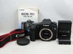 [22263S3]★新品級美観★CANON EOS 70D ボディ